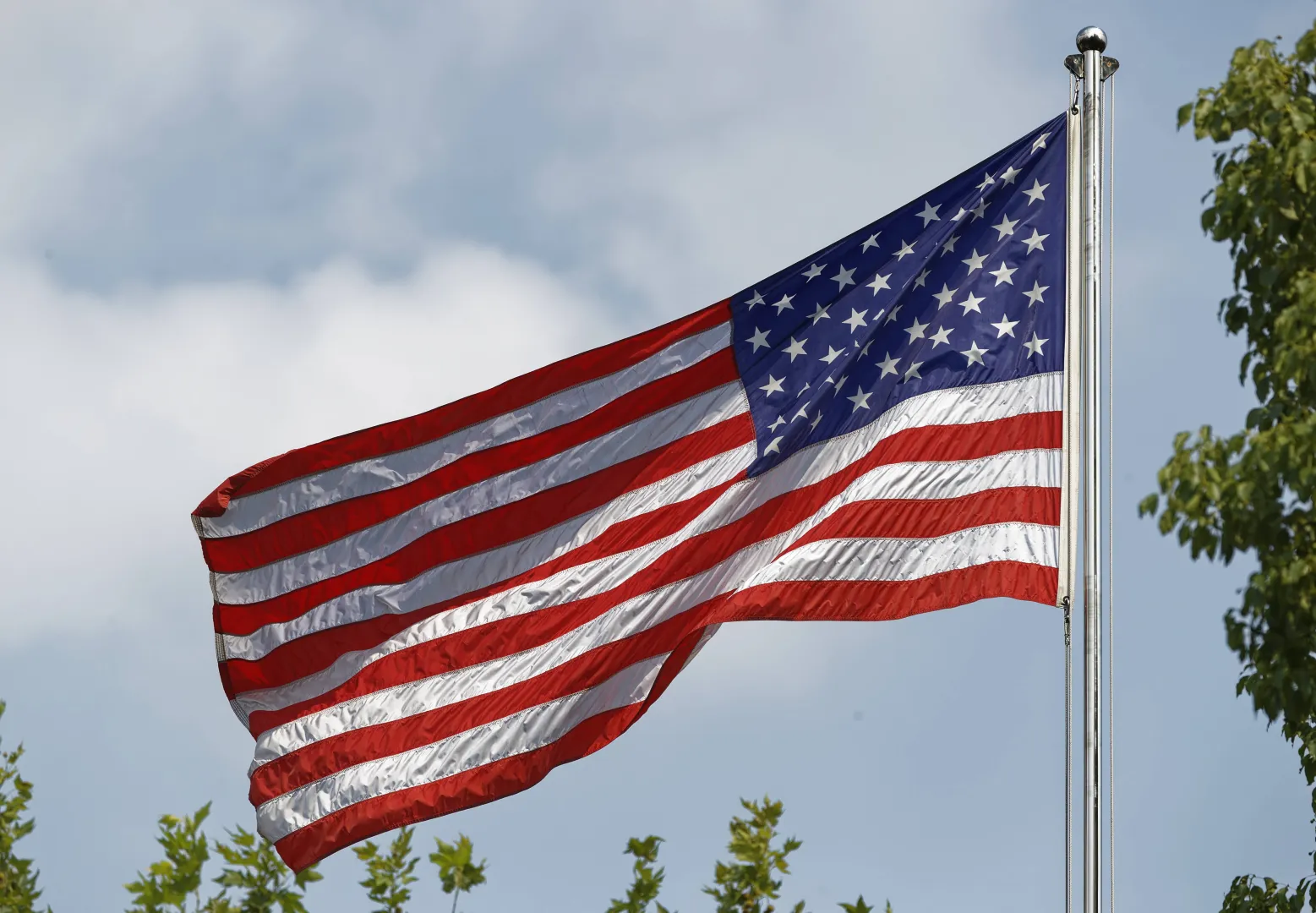 Flaga USA, zdjęcie ilustracyjne, fot. PAP/EPA/ALEX PLAVEVSKI