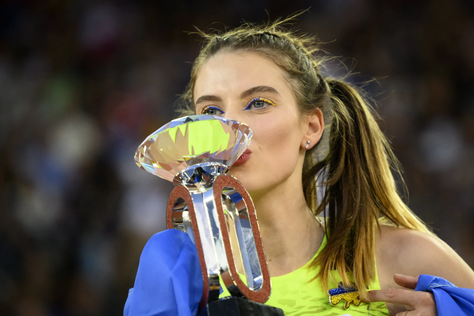 Jarosława Mahuczich. Fot. PAP/EPA/JEAN-CHRISTOPHE BOTT 