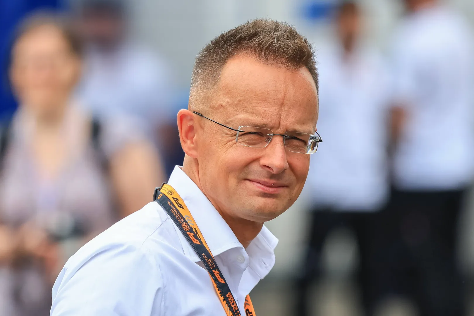 Peter Szijjarto Fot. PAP/EPA/MARTIN DIVISEK