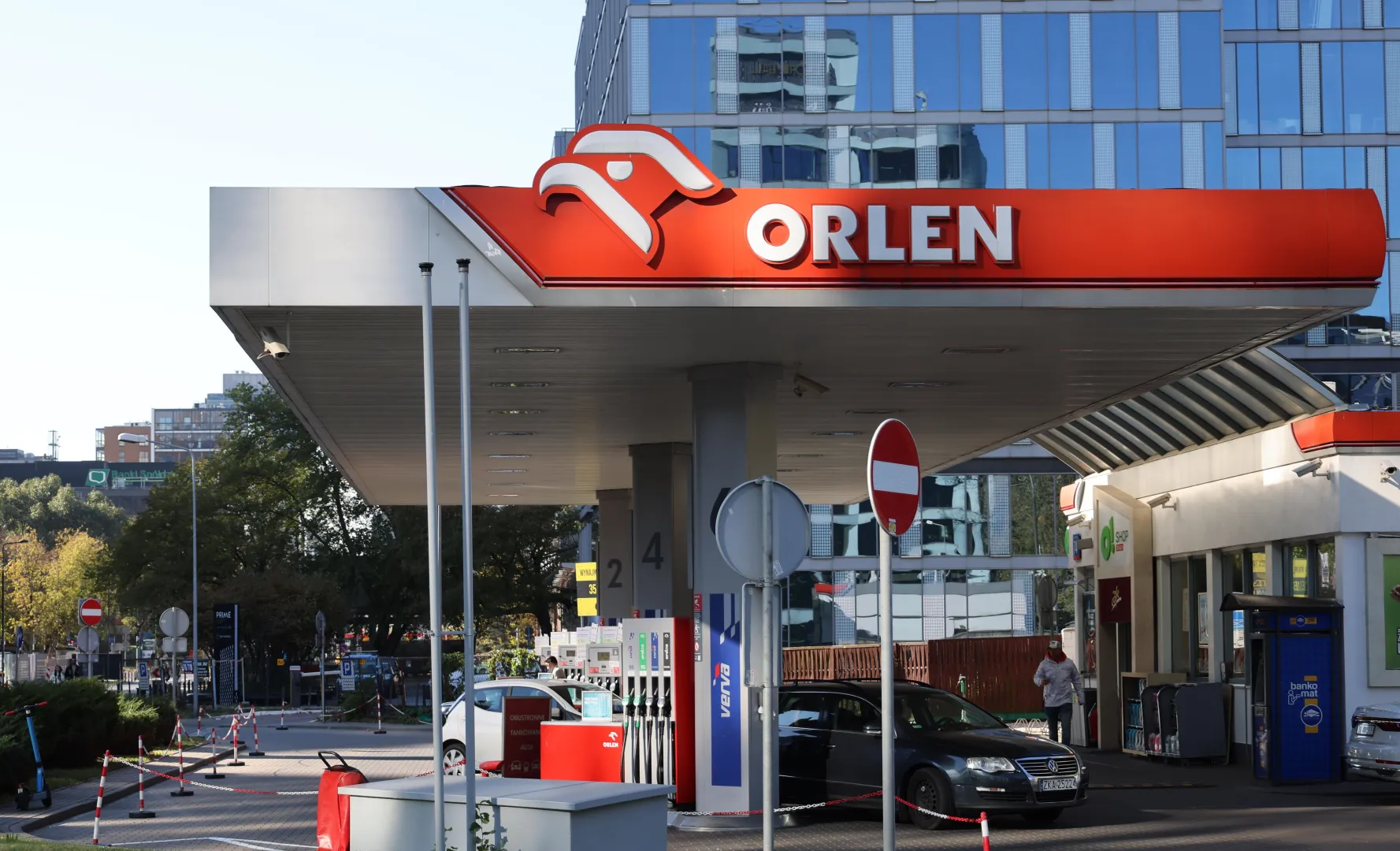 Stacja Orlen Fot. PAP/Albert Zawada