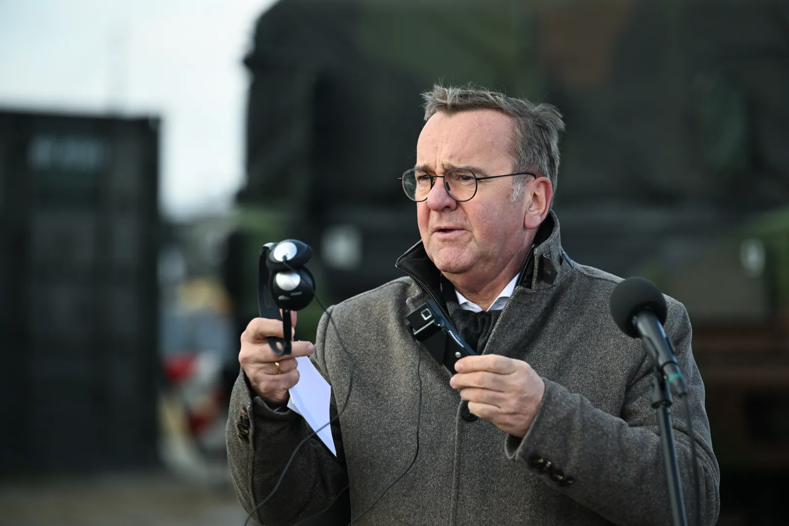 Министр обороны Германии Борис Писториус. Fot. PAP/Darek Delmanowicz