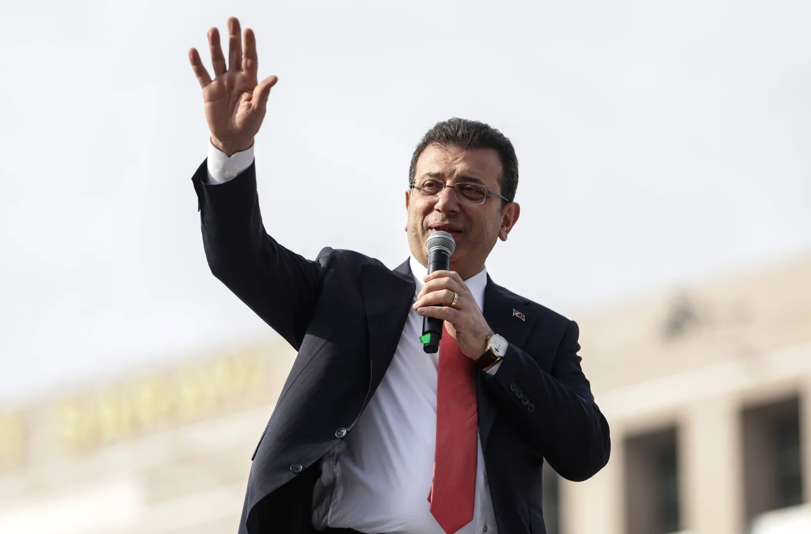 Ekrem Imamoglu. Fot. PAP/EPA/ERDEM SAHIN 