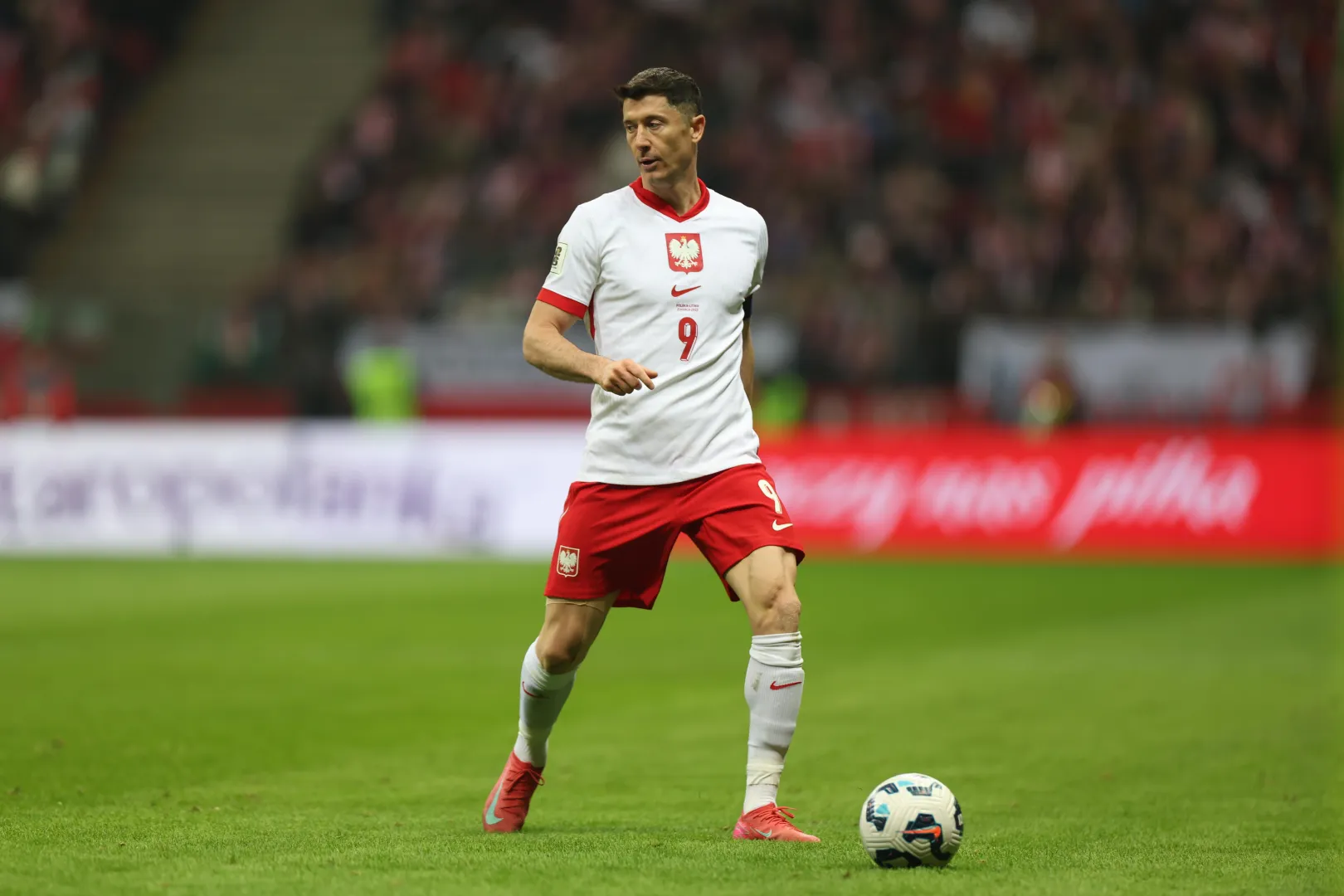 Robert Lewandowski. Fot. PAP/Leszek Szymański