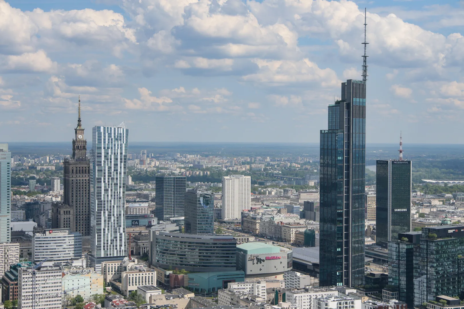 Panorama Warszawy. Fot. PAP/Rafał Guz