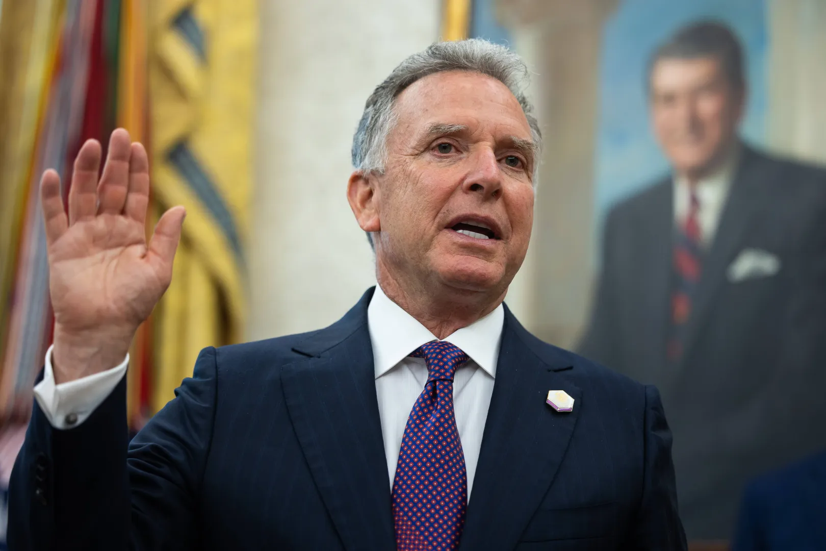 Steve Witkoff. Fot. EPA/FRANCIS CHUNG / POOL