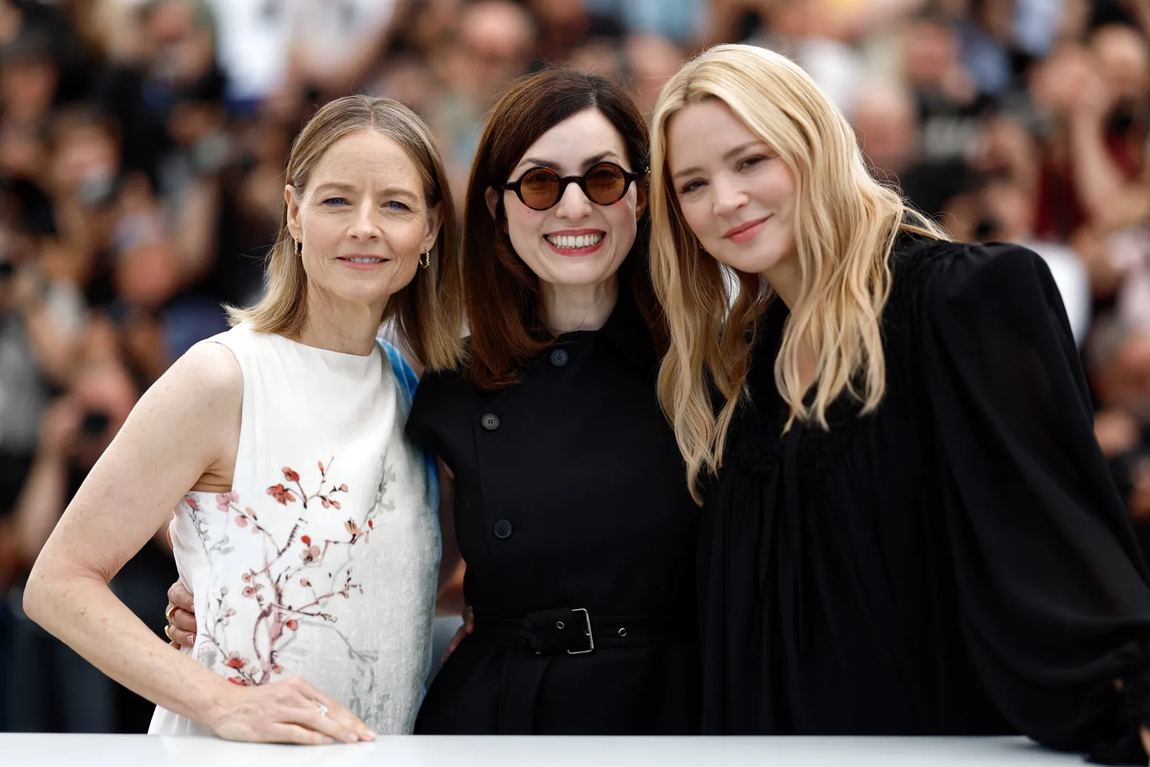 Od lewej: Jodie Foster, Rebecca Zlotowski i Virginie Efira