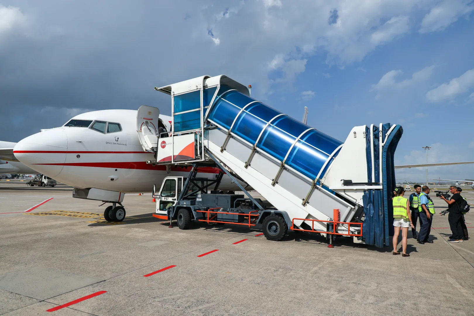 Polski samolot rządowy. Zdj. Ilustracyjne. Fot. PAP/Paweł Supernak