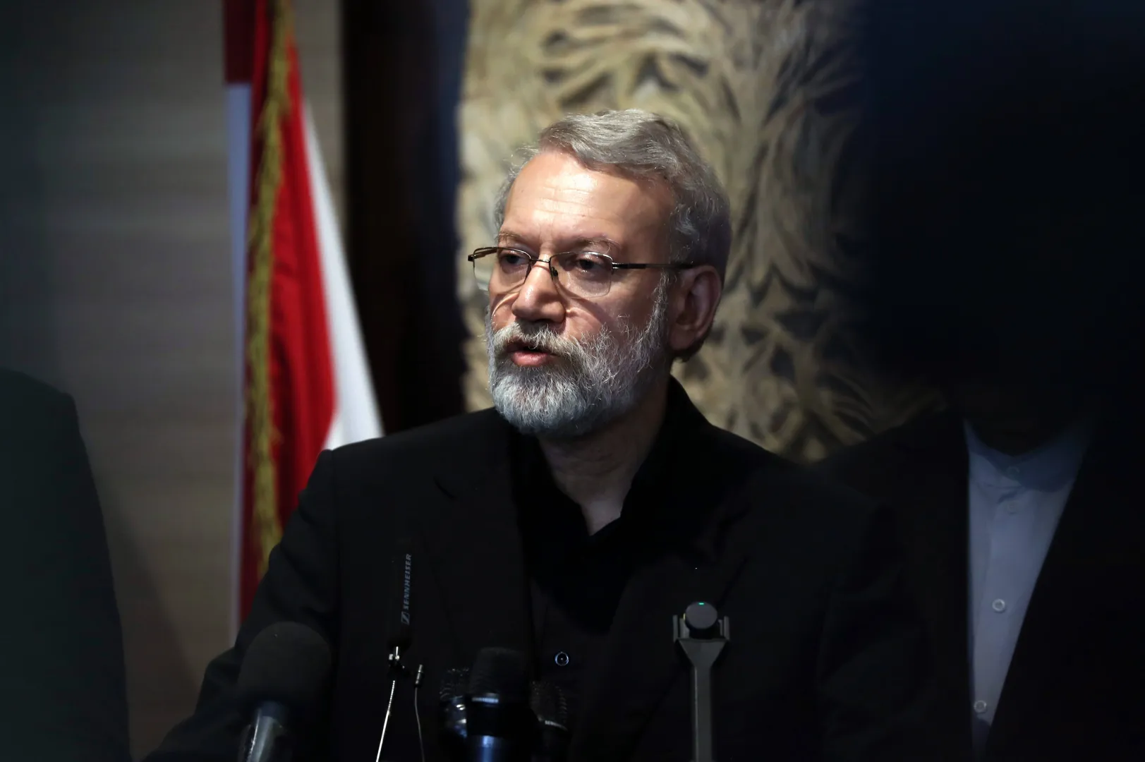 Ali Laridżani. Fot. PAP/EPA/WAEL HAMZEH