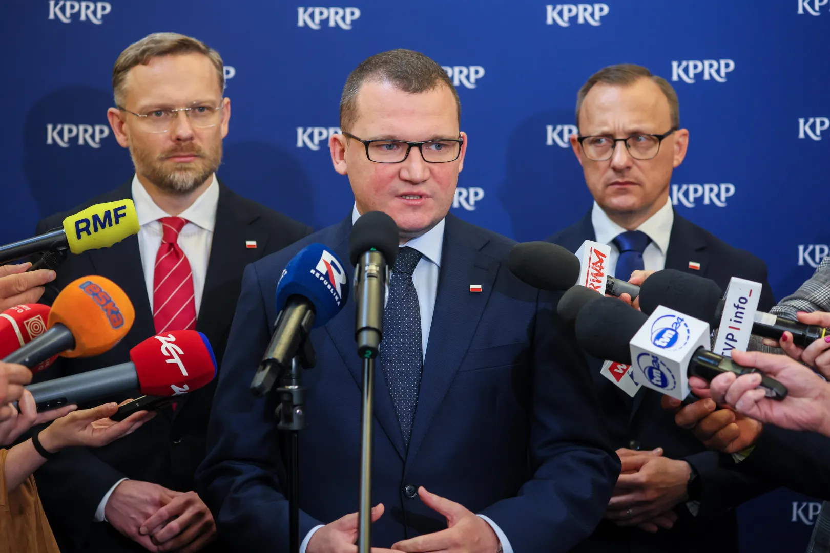 Szef gabinetu prezydenta Paweł Szefernaker. Fot. PAP/	Leszek Szymański