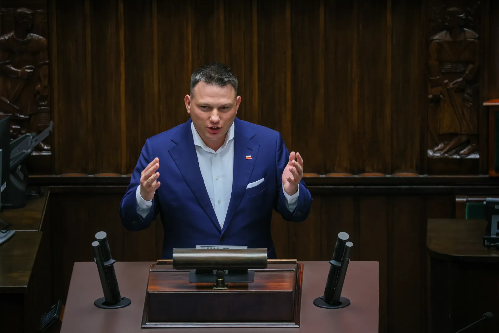 Sławomir Mentzen. Fot. PAP/Leszek Szymański