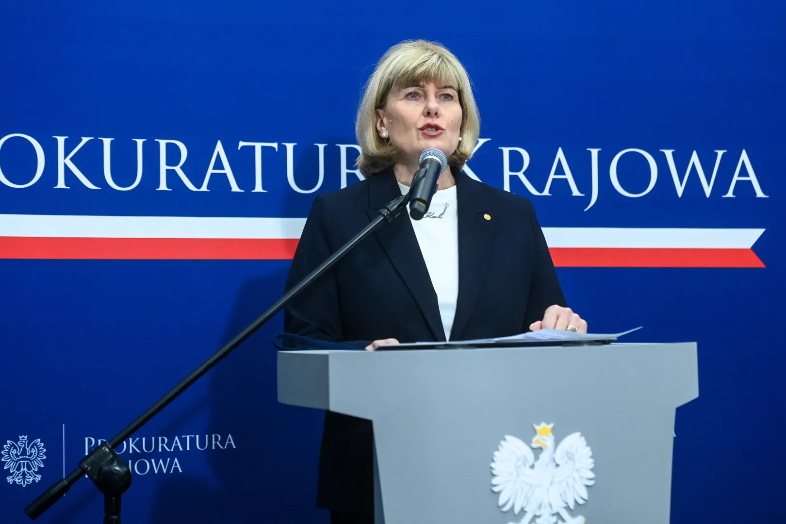 Rzeczniczka Prokuratora Generalnego Anna Adamiak. Fot. PAP/Piotr Nowak