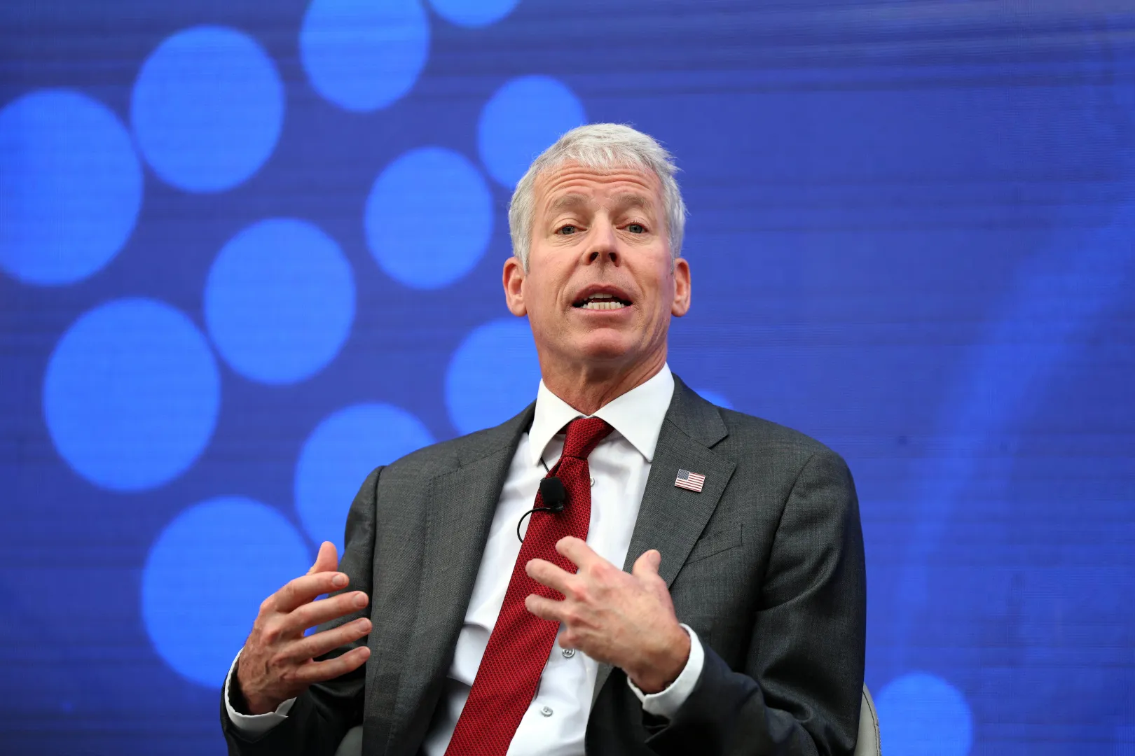 Chris Wright. Fot. EPA/GEORGE VITSARAS 