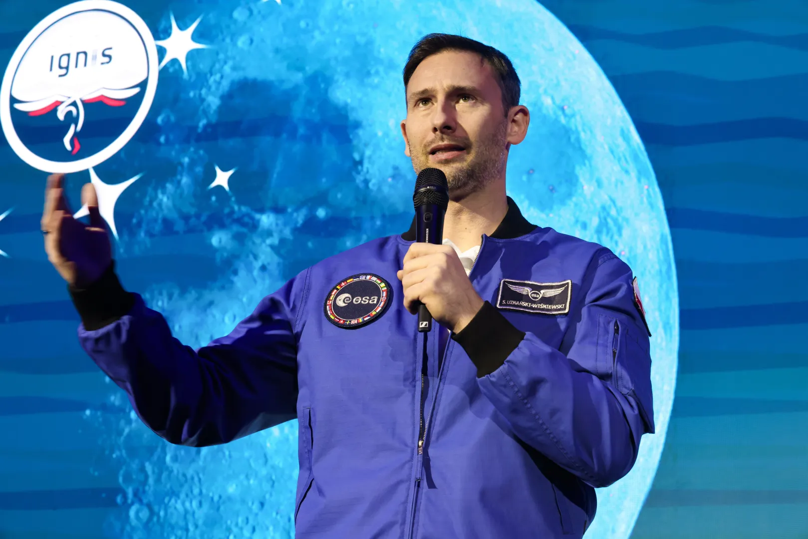 Sławosz Uznański-Wiśniewski. Fot. PAP/Krzysztof Świderski