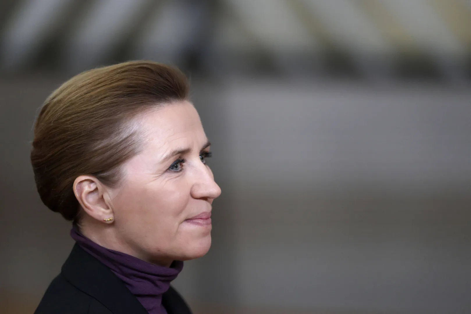 Mette Frederiksen Fot. PAP/EPA/OLIVIER MATTHYS