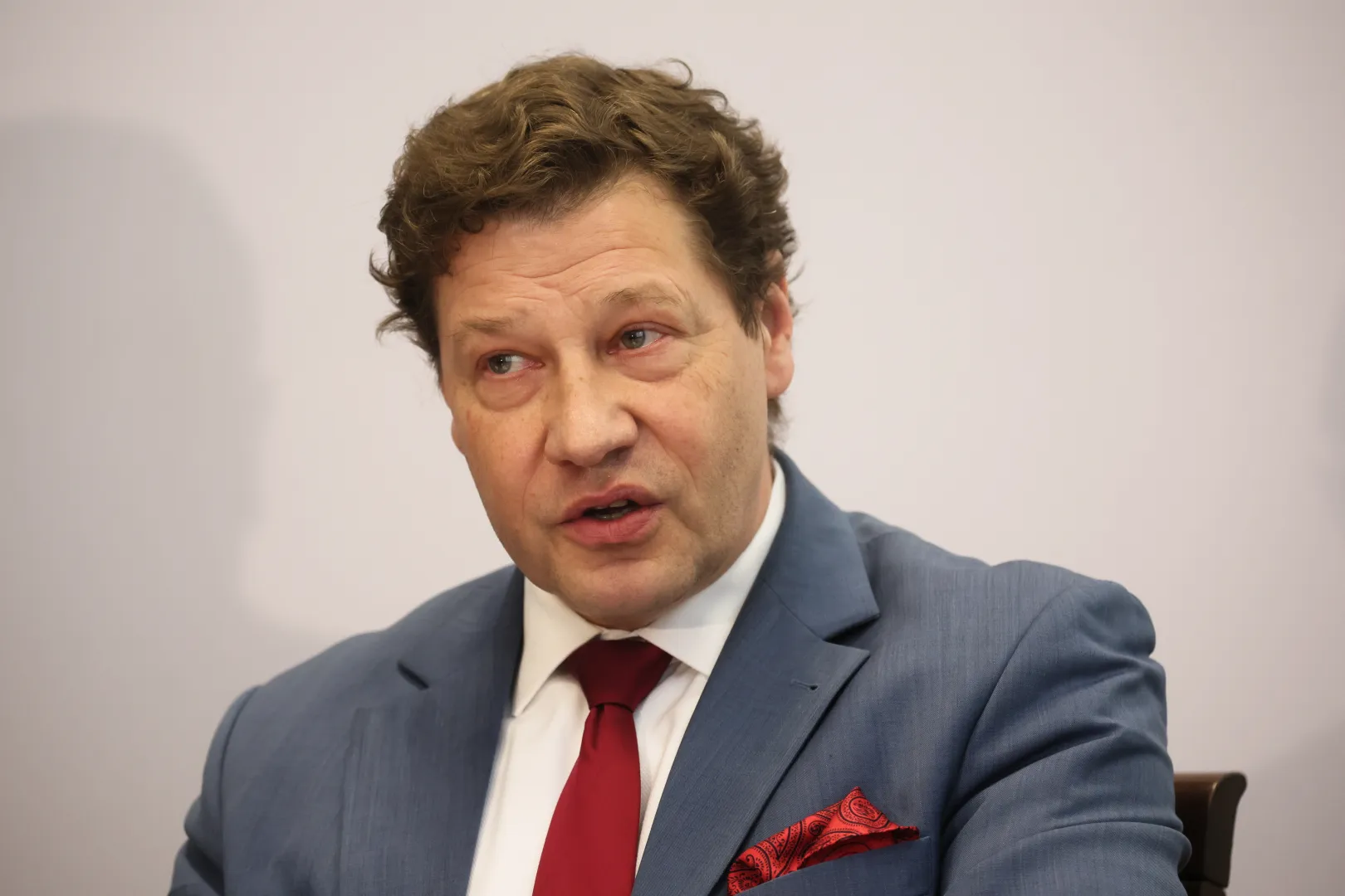 Sędzia Piotr Schab. Fot. PAP/Leszek Szymański