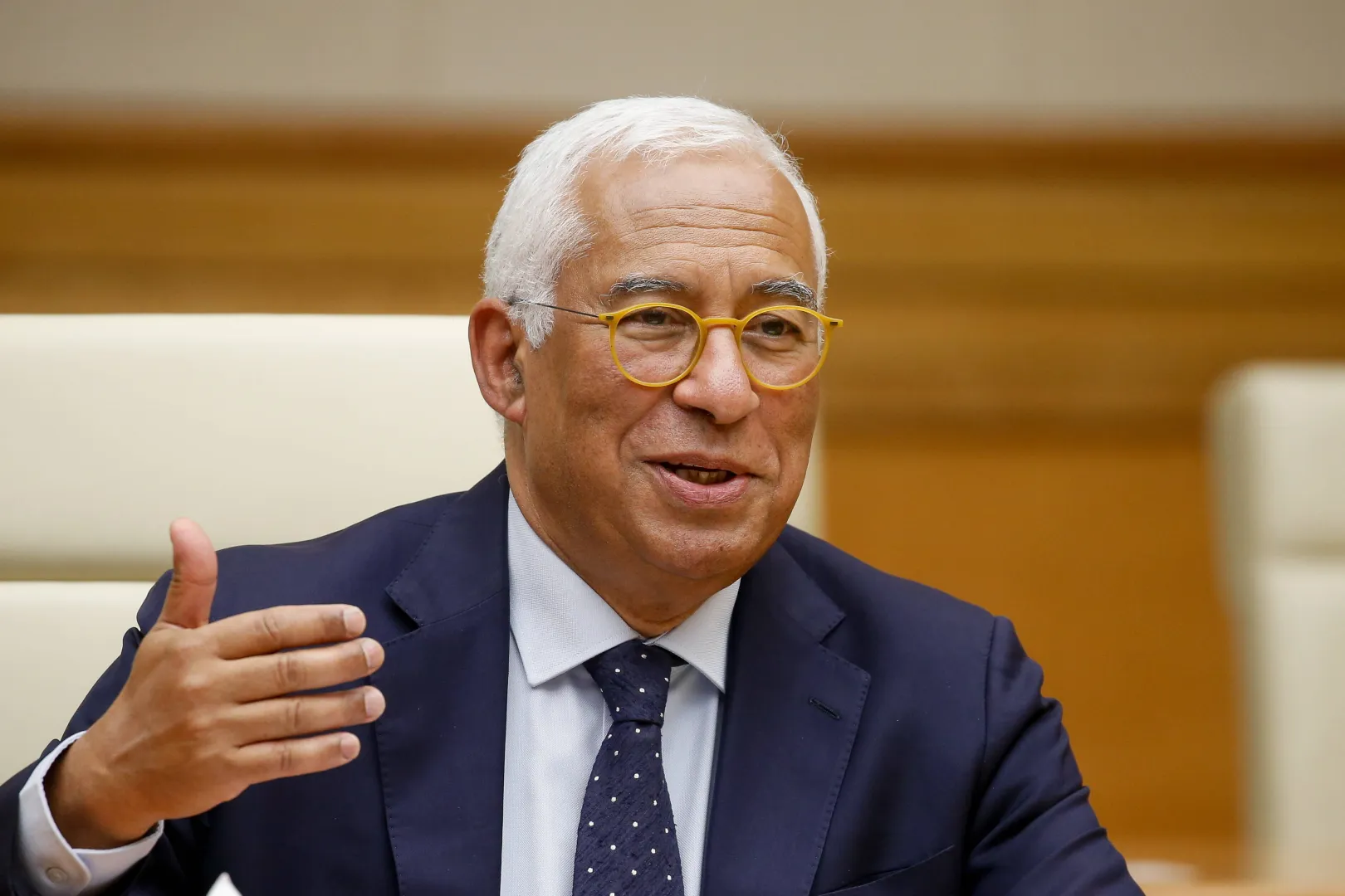 Przewodniczący Rady Europejskiej Antonio Costa. Fot. PAP/EPA/LUONG THAI LINH / POOL