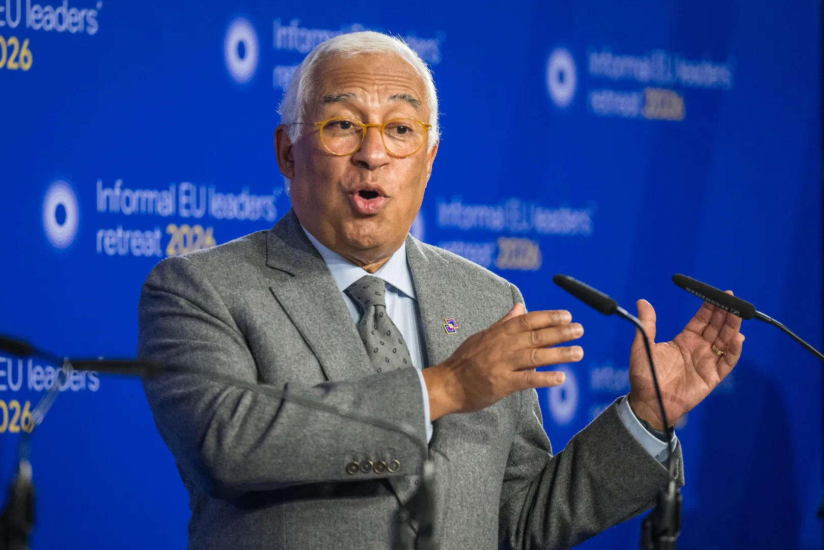 Голова Європейської Ради Антоніу Кошта. Fot. PAP/Wiktor Dąbkowski