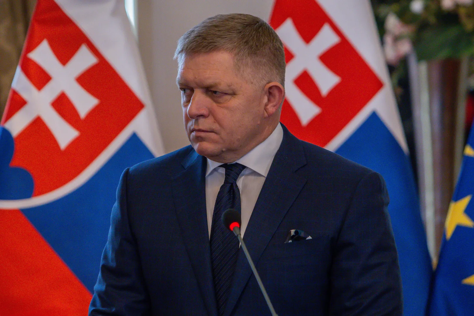 Robert Fico, fot. PAP/EPA/DOMINIKA KORTVELYESIOVA