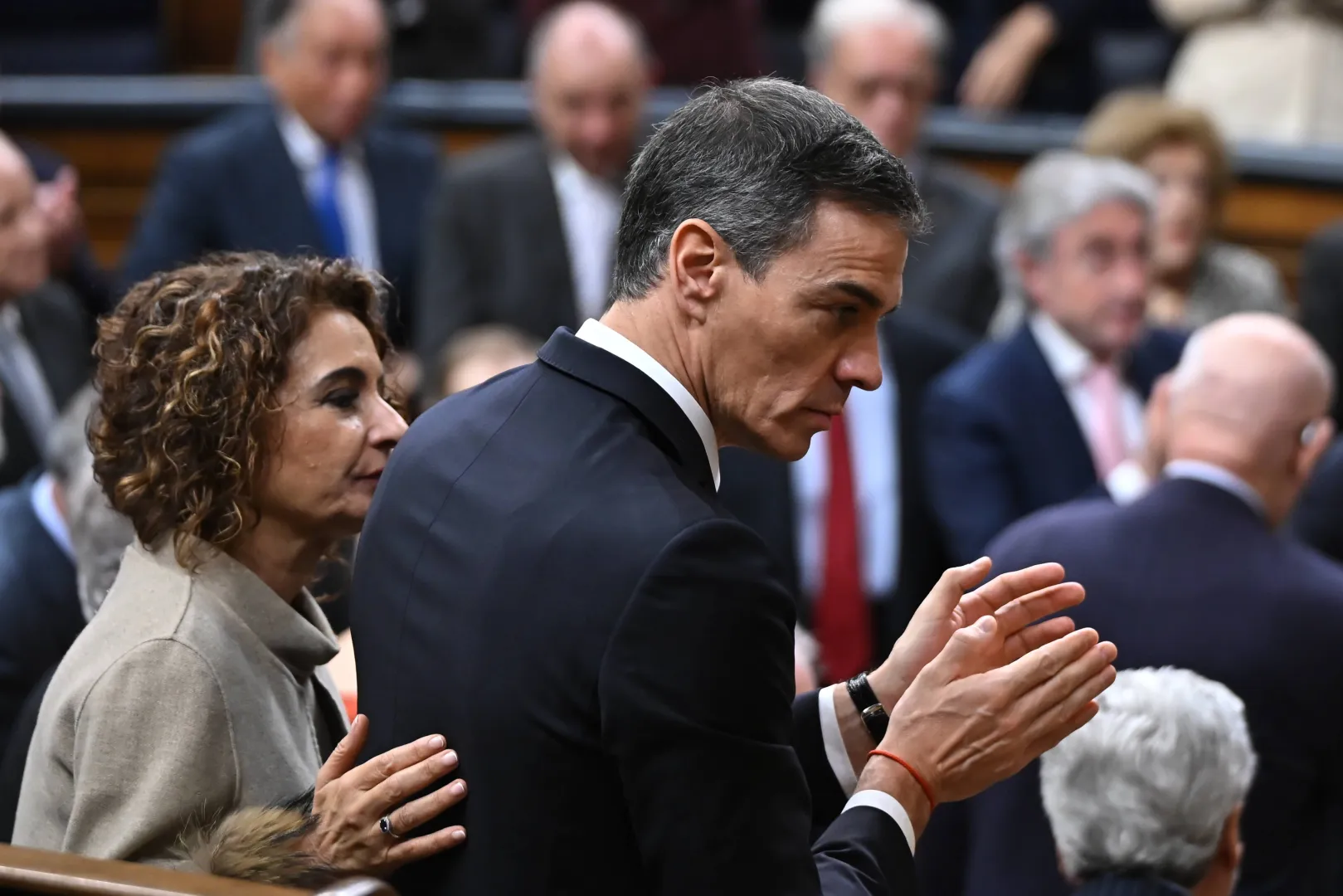 Premier Hiszpanii Pedro Sanchez. Fot. PAP/EPA/FERNANDO VILLAR