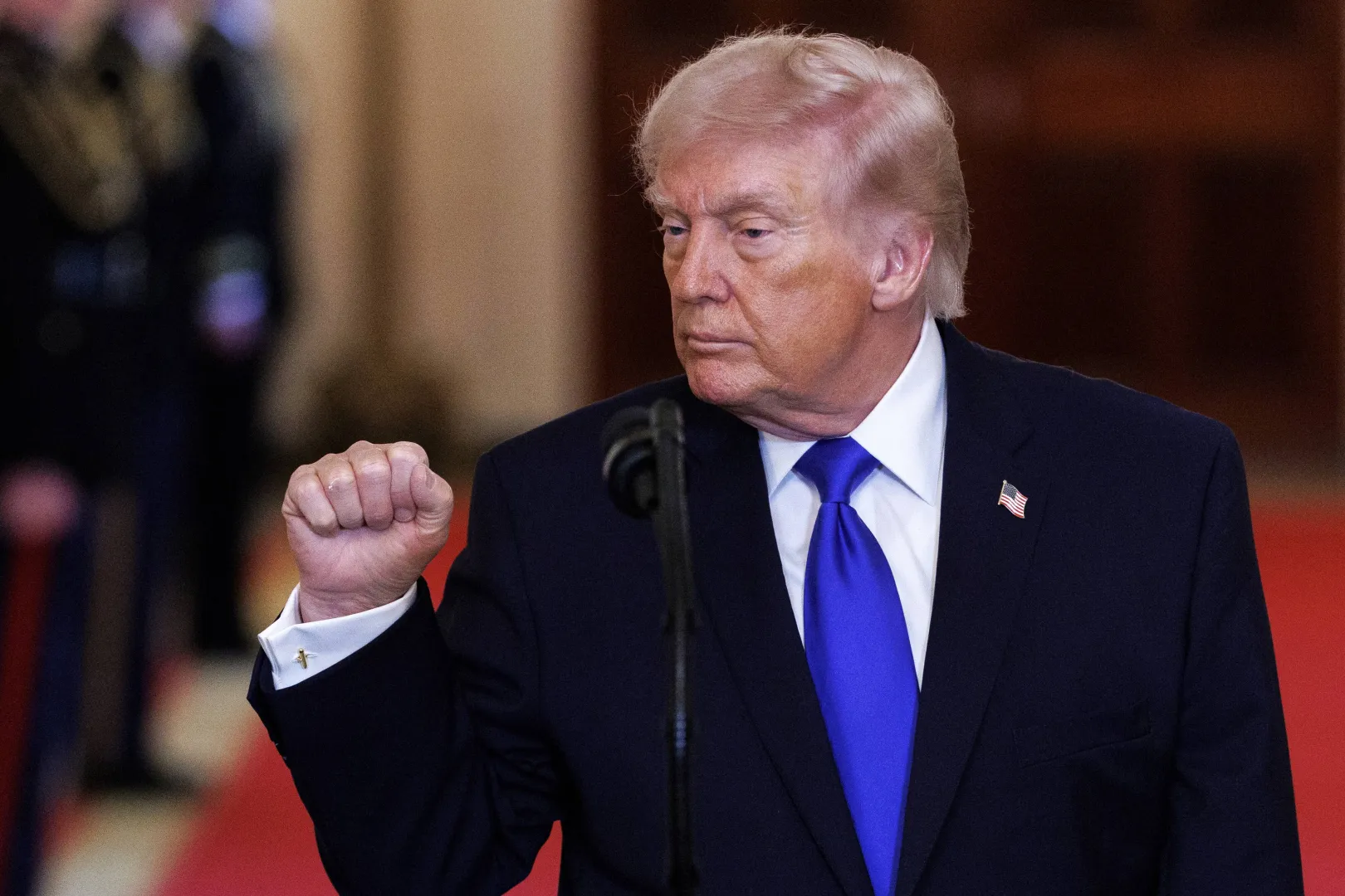 Prezydent USA Donald Trump. Fot. PAP/EPA/WILL OLIVER