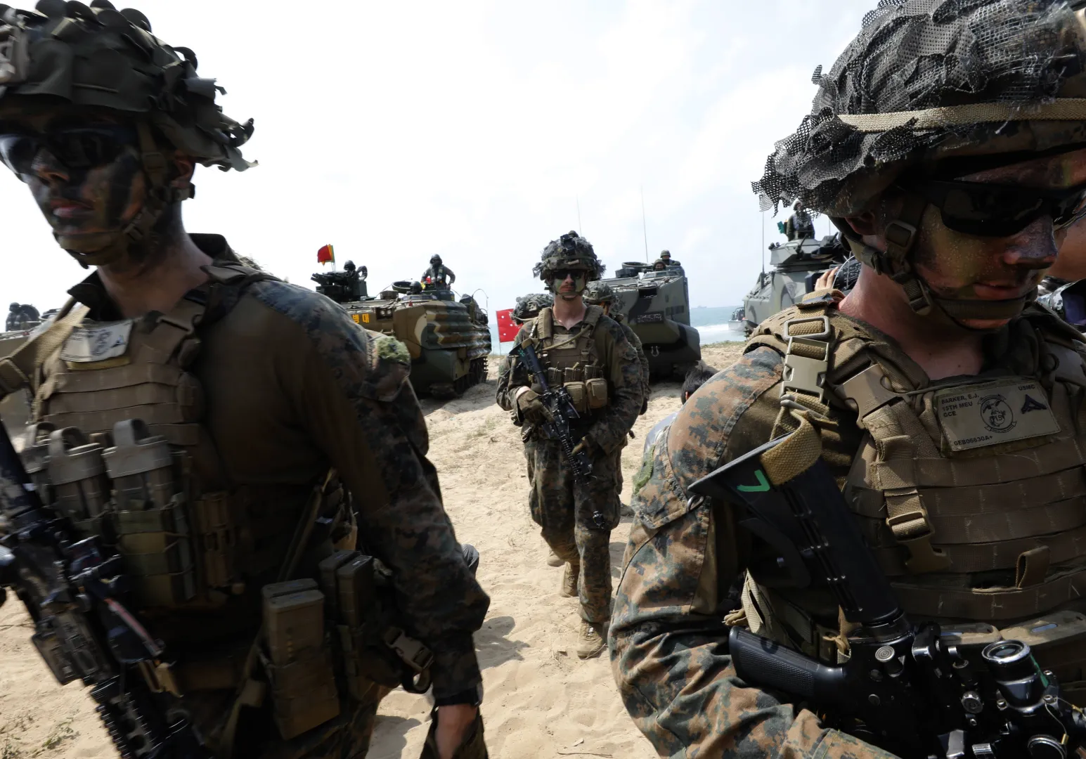 Marines (zdjęcie ilustracyjne). Fot. EPA/NARONG SANGNAK