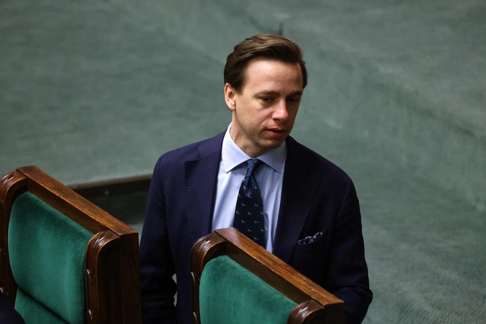 Wicemarszałek Sejmu Krzysztof Bosak, fot. PAP/Albert Zawada