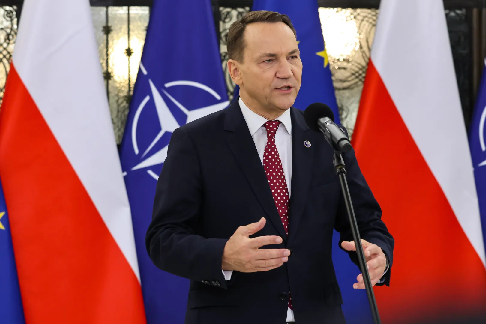 Radosław Sikorski. Fot. PAP/Albert Zawada