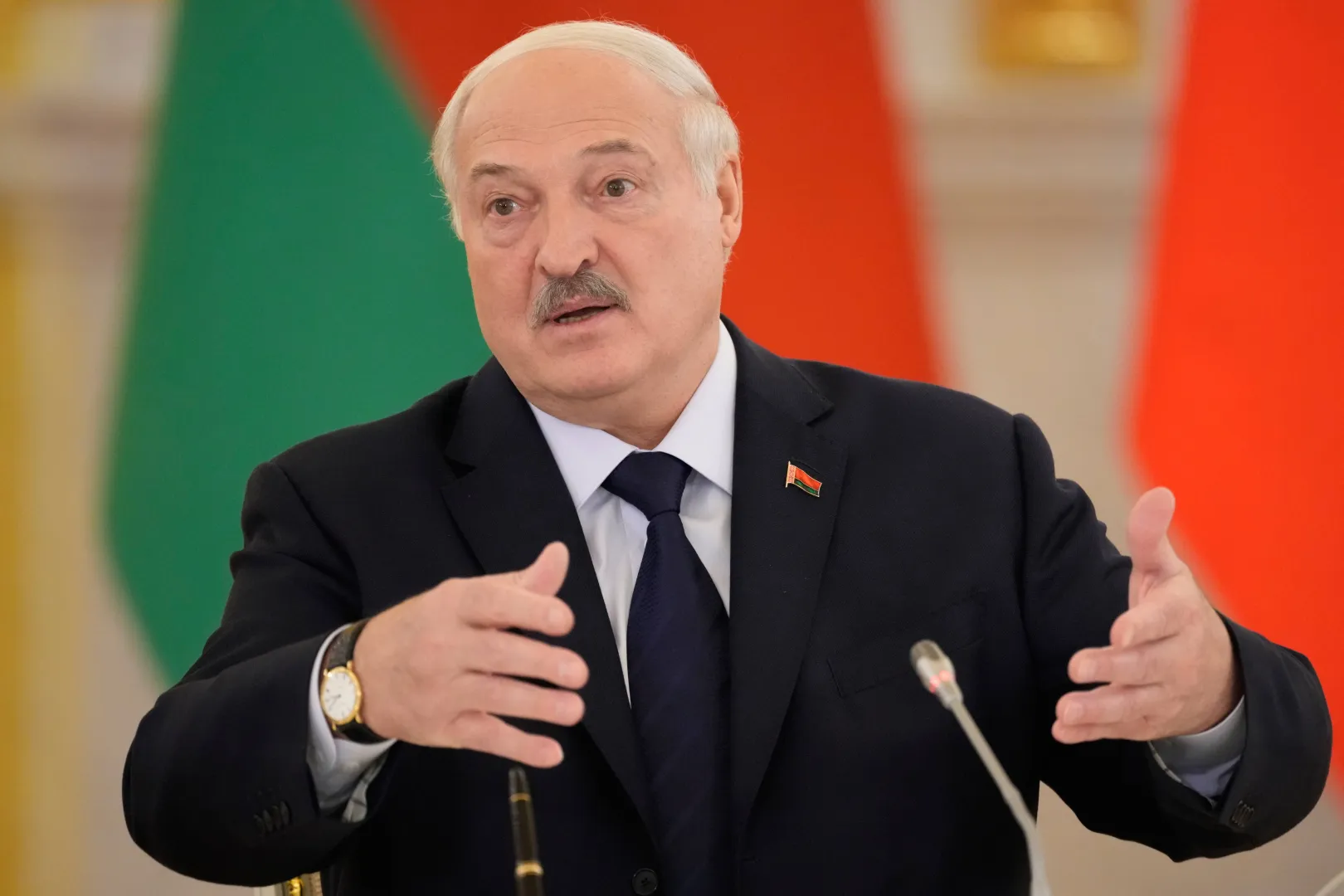 Александр Лукашенко. Fot. PAP/EPA/PAVEL BEDNYAKOV / AP POOL