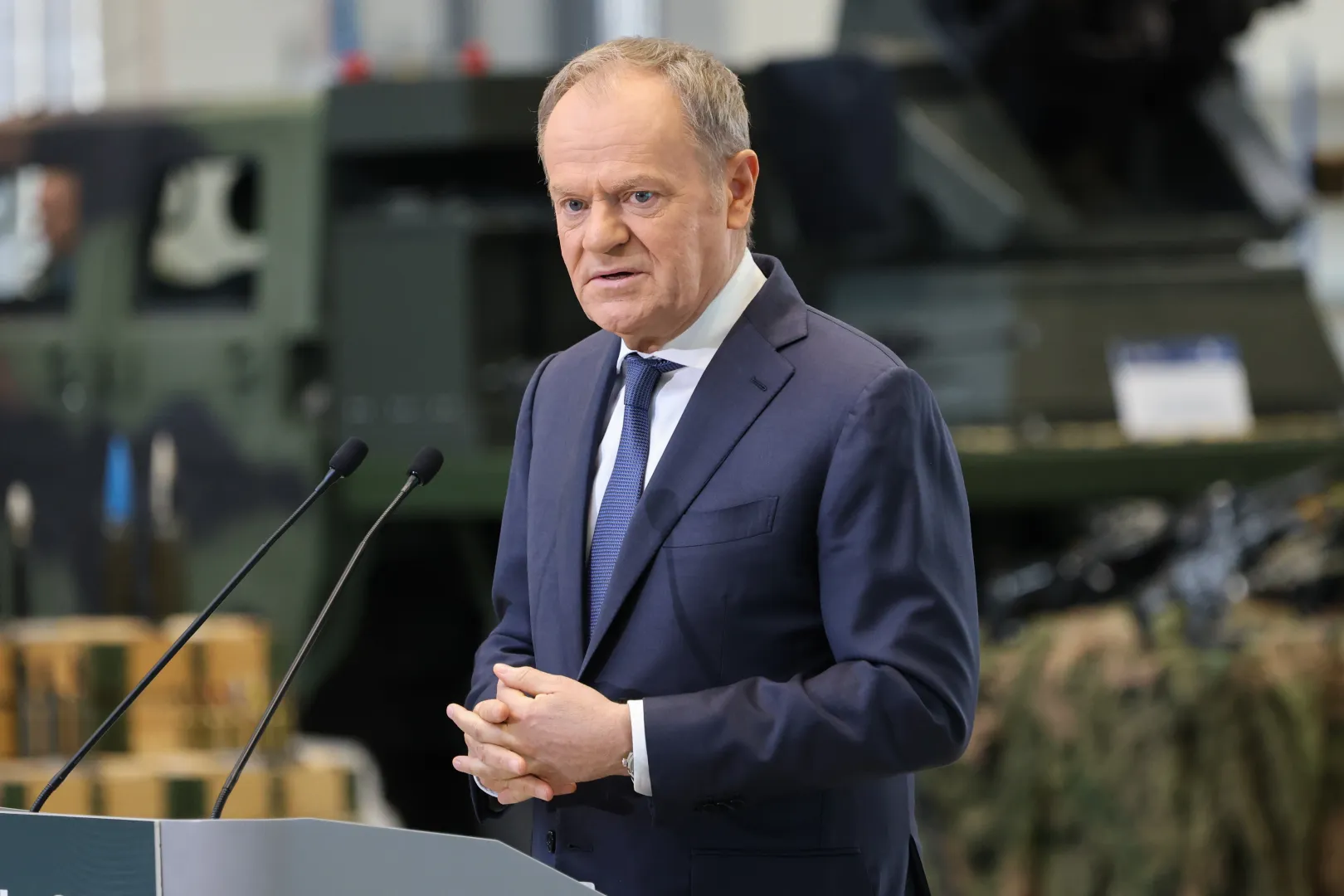 Premier Donald Tusk. Fot. PAP/Albert Zawada