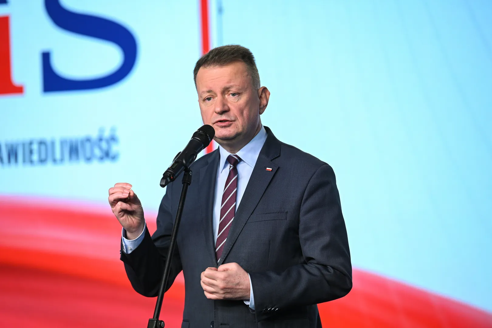 Mariusz Błaszczak. Fot. PAP/Marcin Obara