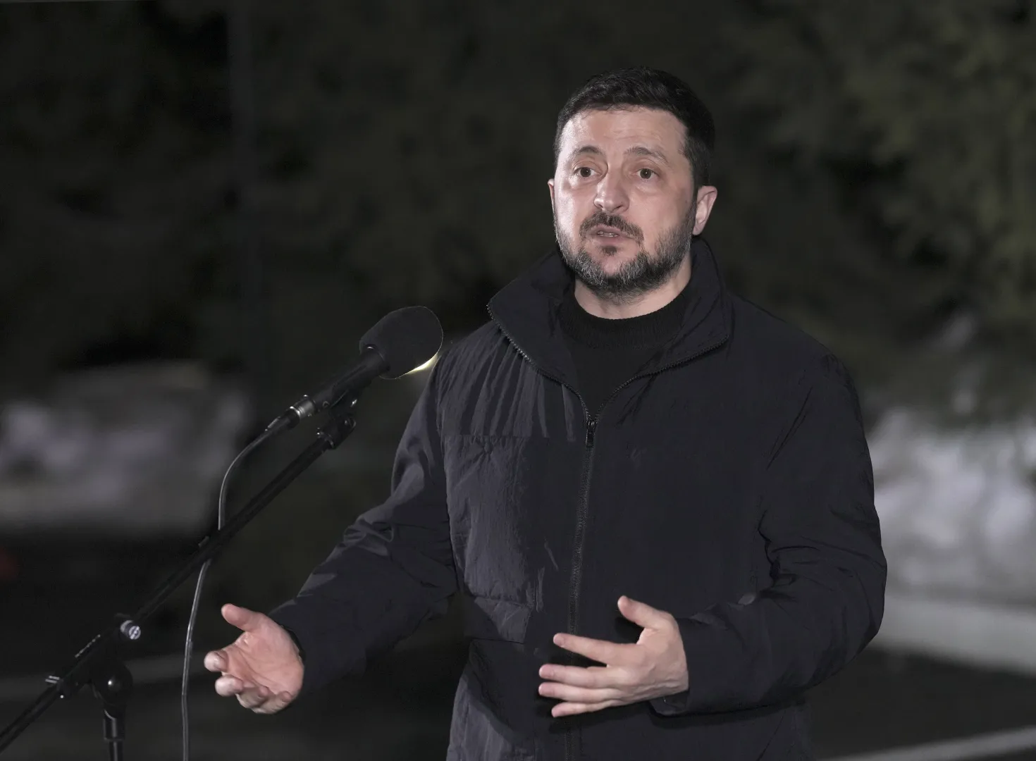 Президент України Володимир Зеленський. Fot. PAP/EPA/ANDREW KRAVCHENKO