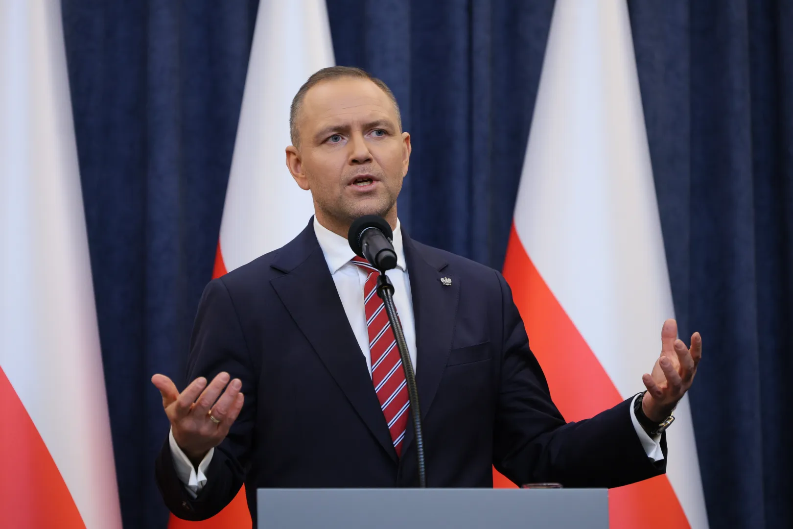 Prezydent Karol Nawrocki. Fot. PAP/Paweł Supernak