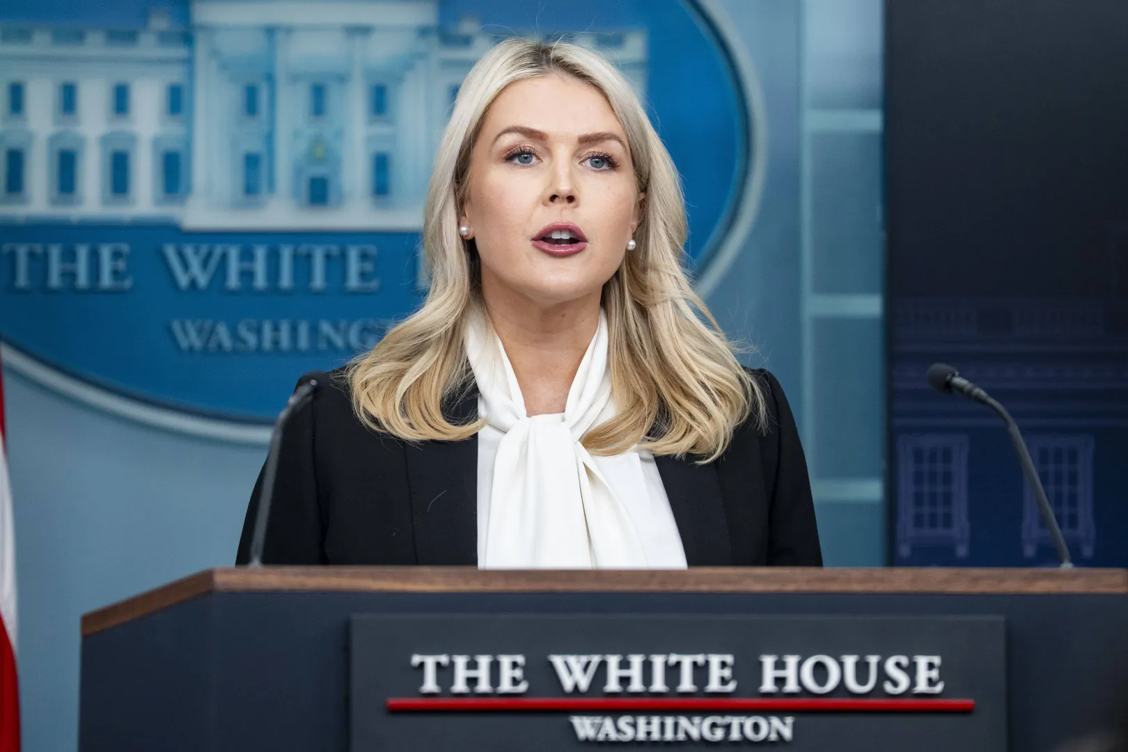 Karoline Leavitt. Fot. EPA/BONNIE CASH / POOL 