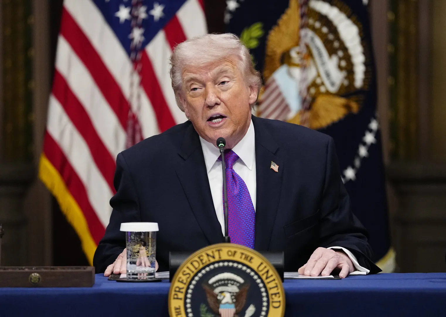 Donald Trump. Fot. PAP/ EPA/BONNIE CASH