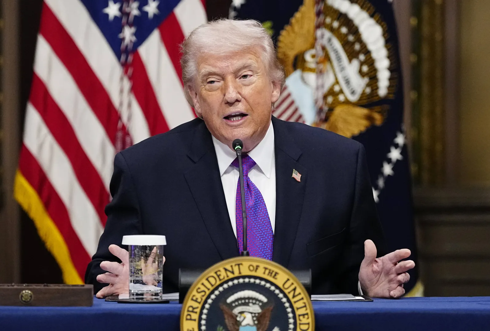 Donald Trump Fot. PAP/EPA/BONNIE CASH / POOL