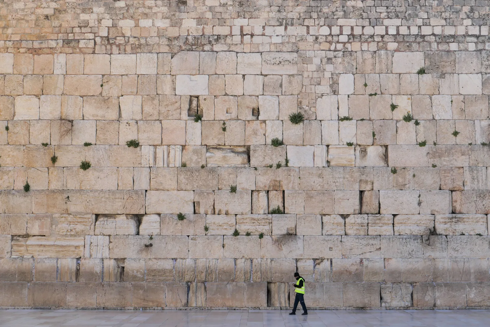 Ściana płaczu (zdjęcie ilustracyjne). Fot. EPA/ABIR SULTAN