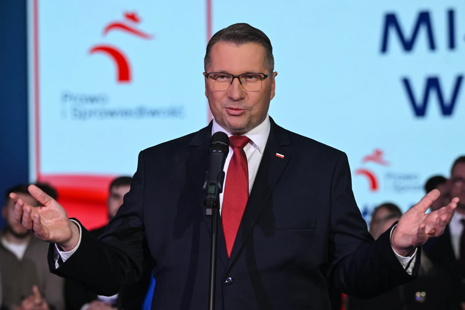 Poseł PiS, kandydat Prawa i Sprawiedliwości na premiera Przemysław Czarnek, fot. Radek Pietruszka