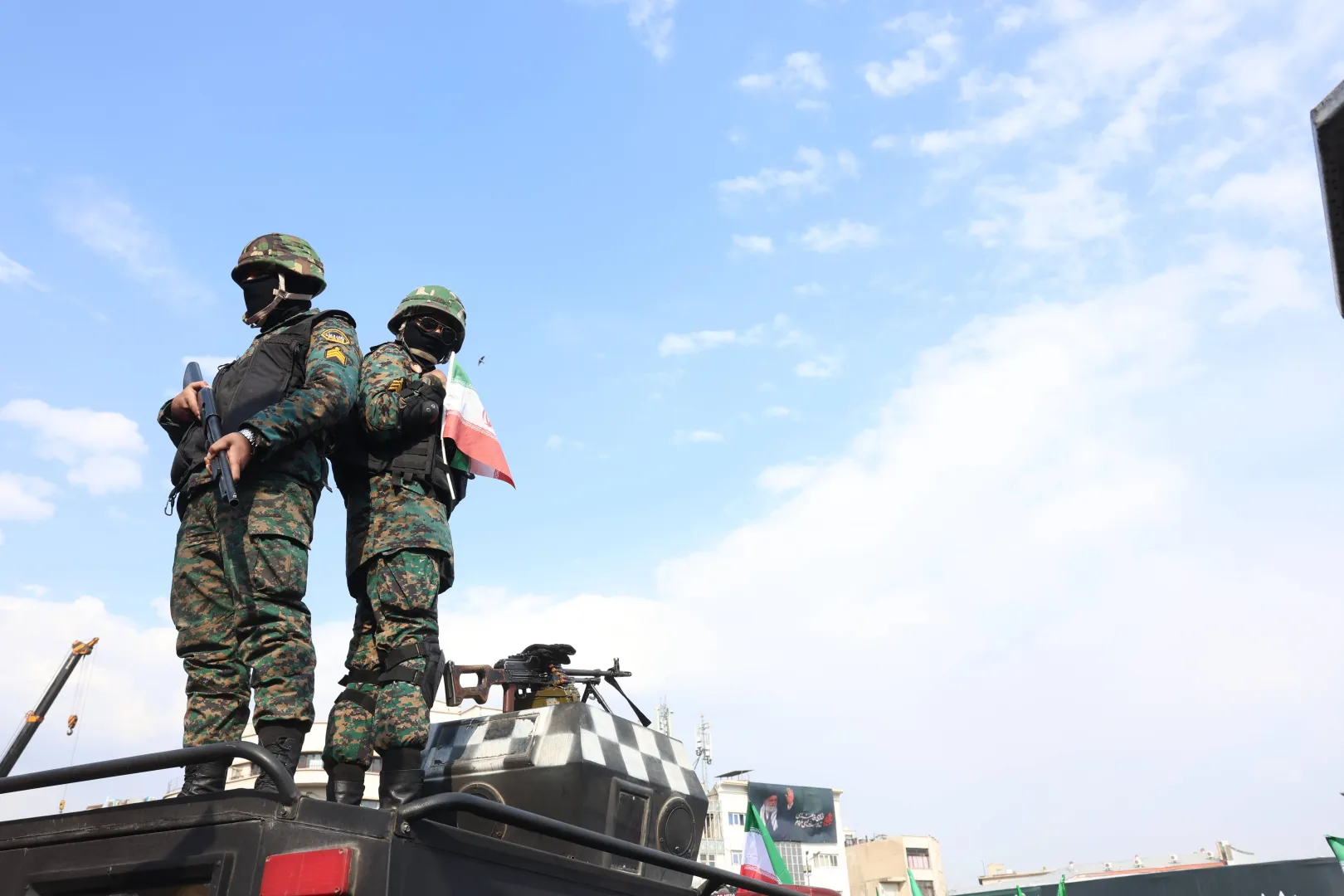 Irańska policja (zdjęcie ilustracyjne). Fot. EPA/ABEDIN TAHERKENAREH