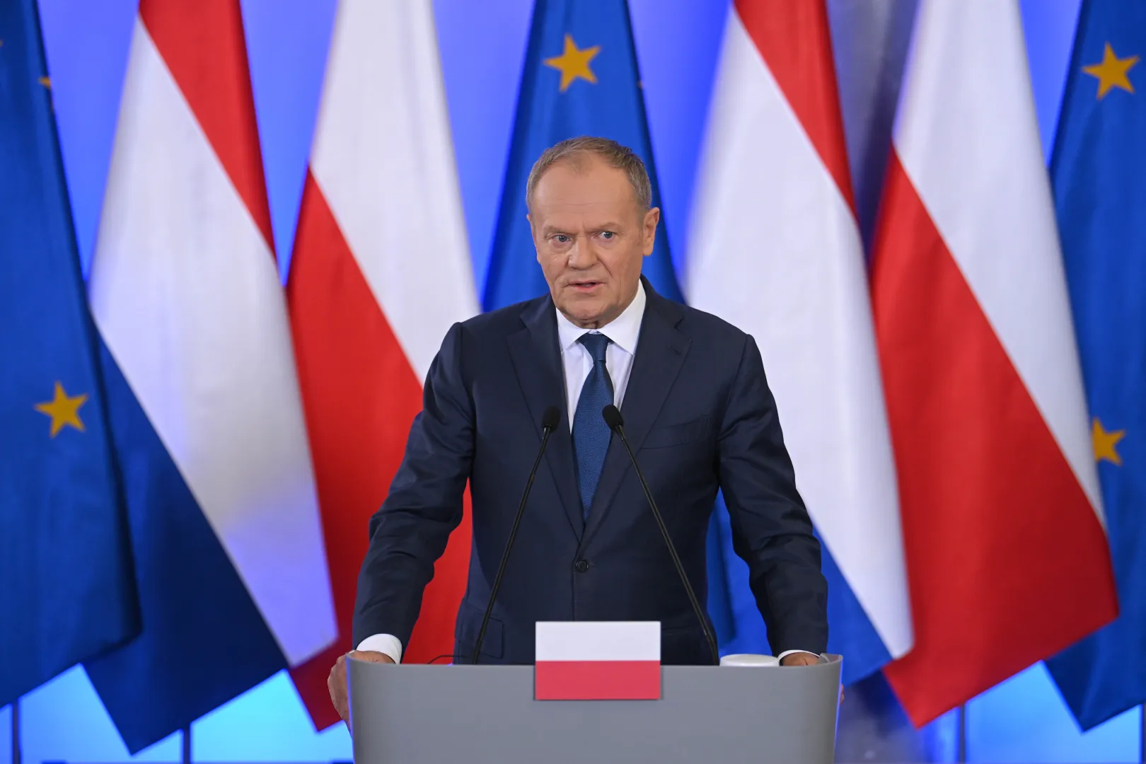 Donald Tusk. Fot. PAP/Marcin Obara