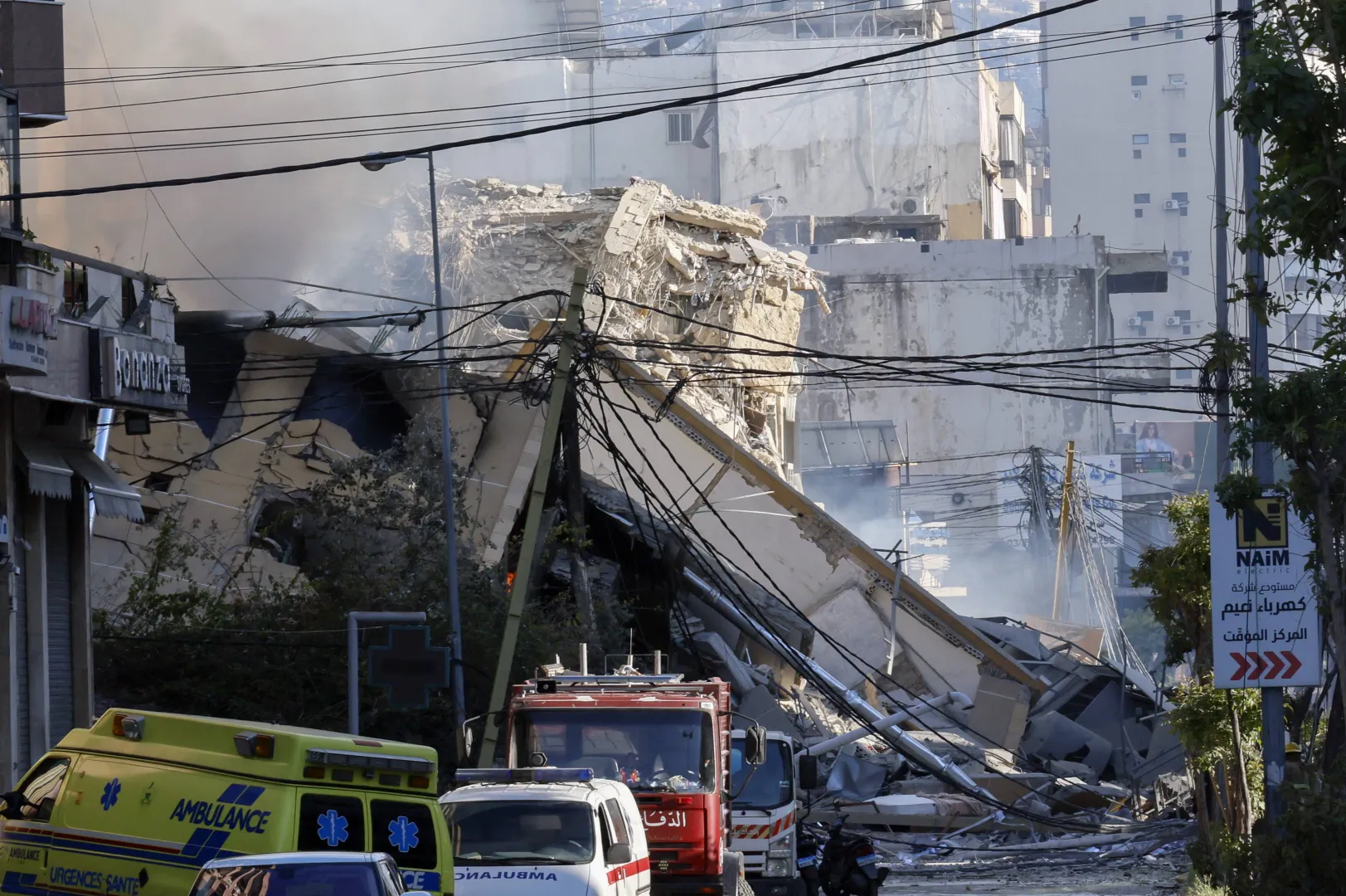 Bejrut. Fot. PAP/EPA/	WAEL HAMZEH