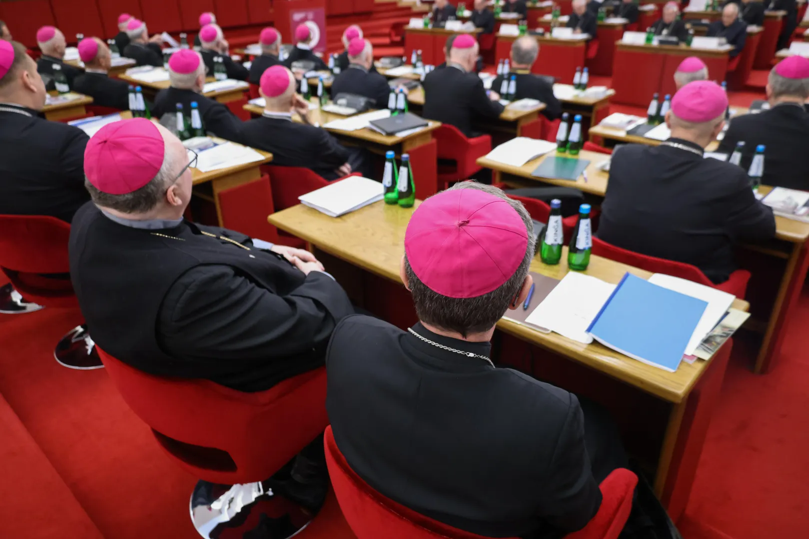 Biskupi w czasie obrad 404. Zebrania Plenarnego Konferencji Episkopatu Polski Fot. PAP/Albert Zawada