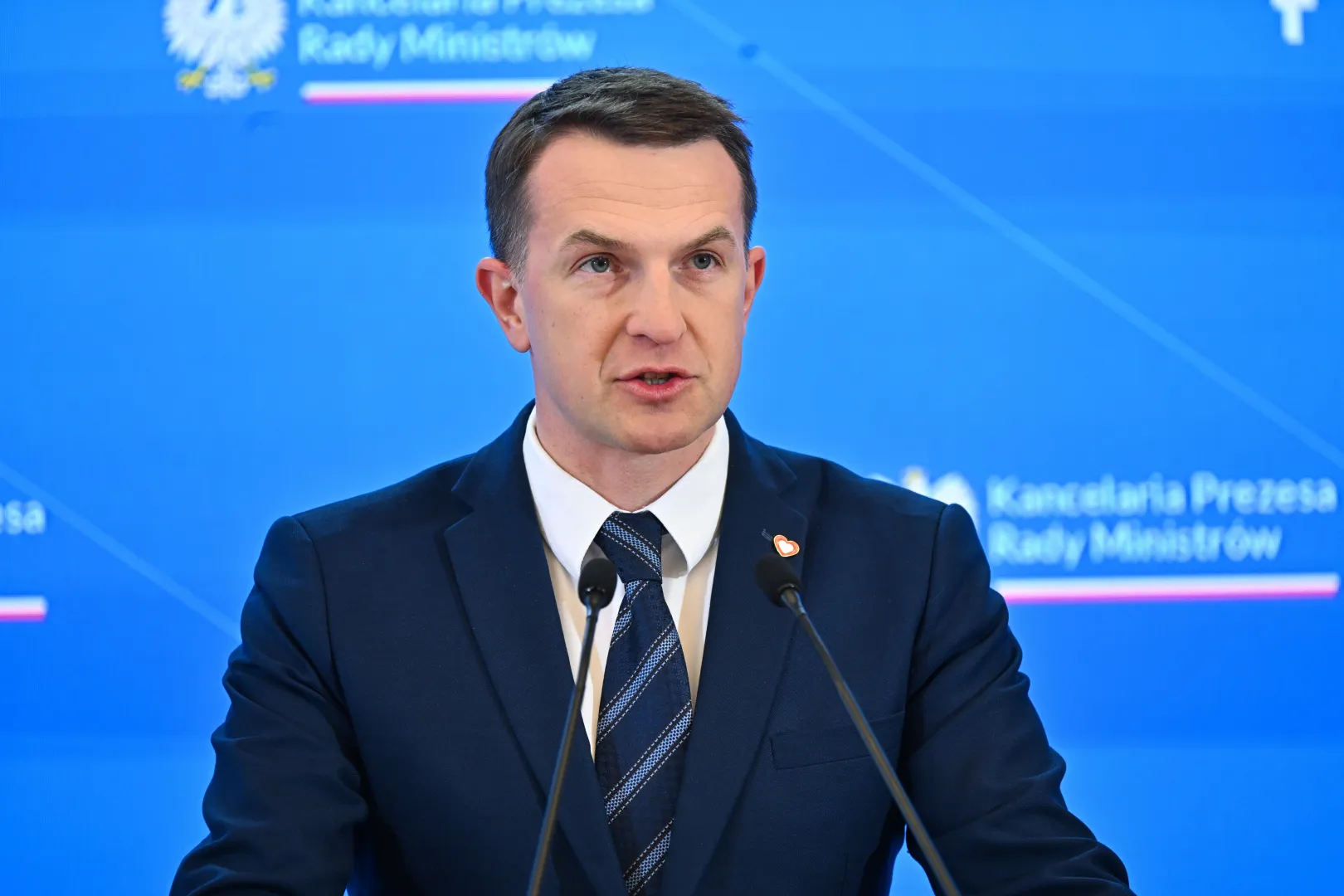 Rzecznik rządu Adam Szłapka. Fot. PAP/Piotr Nowak