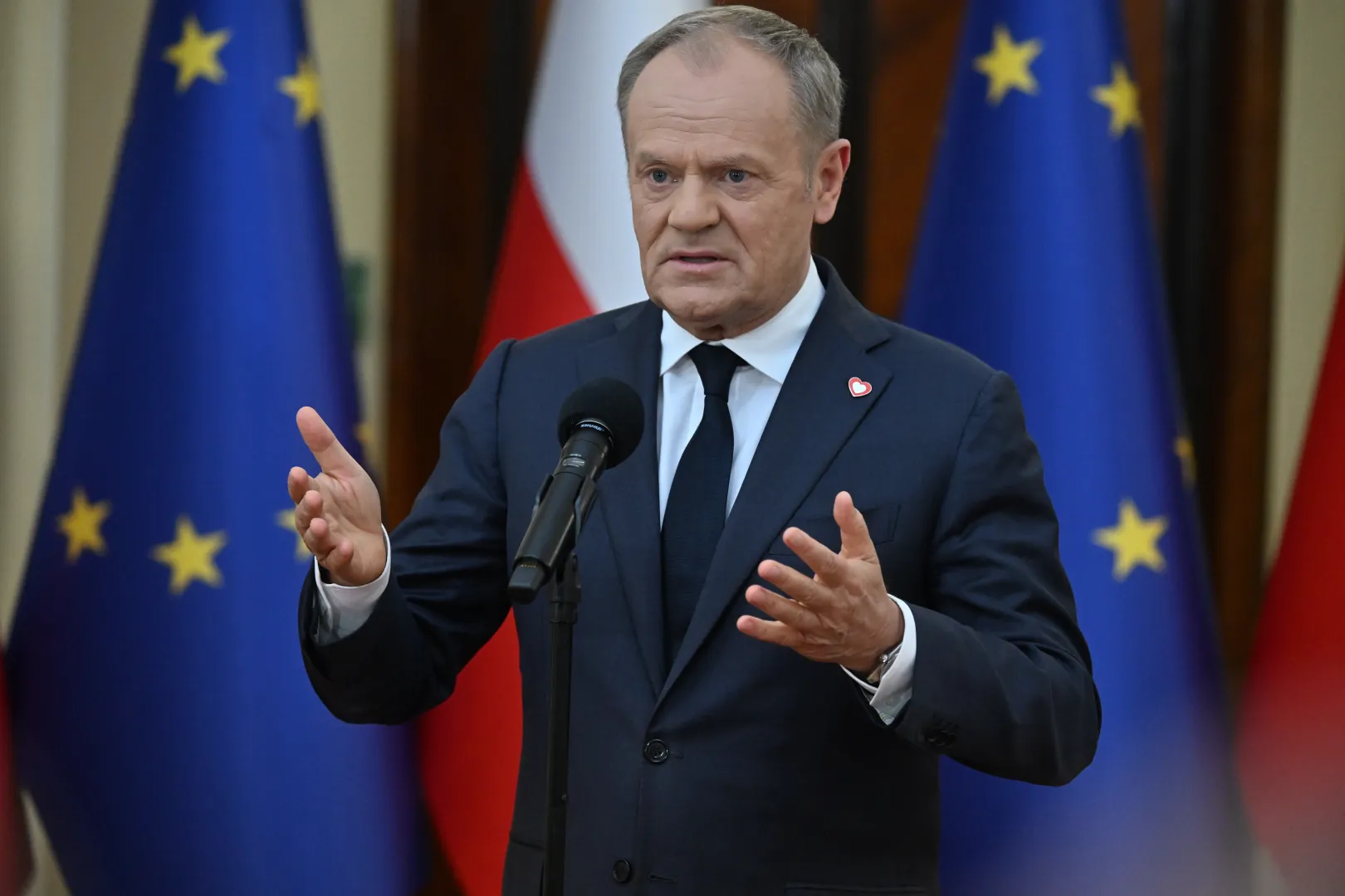 Premier Donald Tusk. Fot. PAP/Piotr Nowak