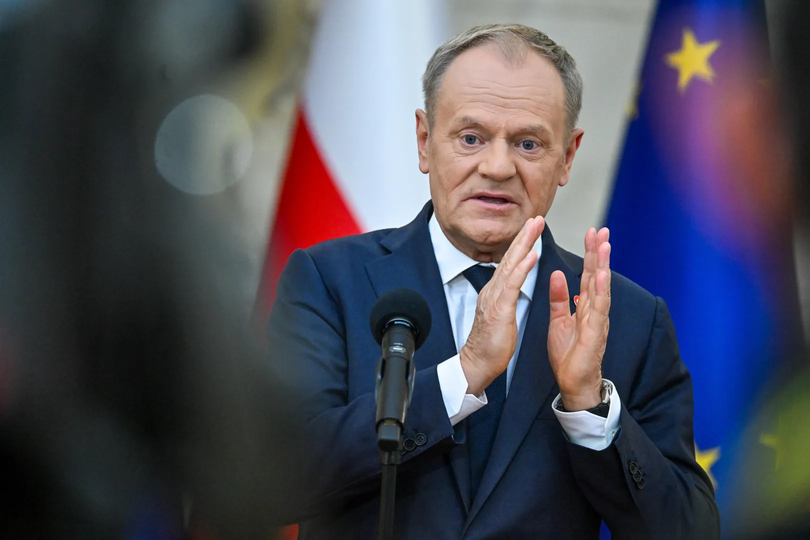 Premier Donald Tusk. Fot. PAP/Piotr Nowak