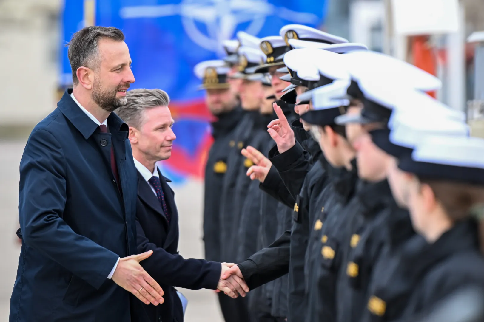 Wicepremier, minister obrony narodowej Władysław Kosiniak-Kamysz oraz minister obrony Szwecji Pal Jonson. Fot. 