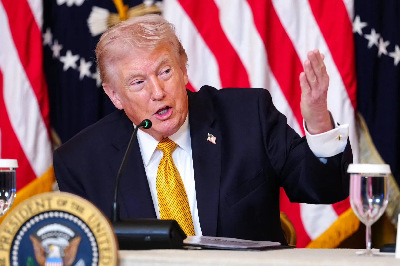 Donald Trump. Fot. PAP/ EPA/AARON SCHWARTZ