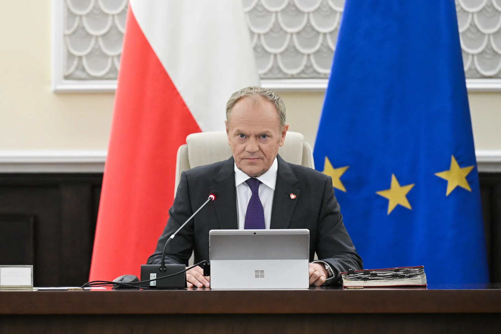 Premier Donald Tusk. Fot. PAP/Marcin Obara