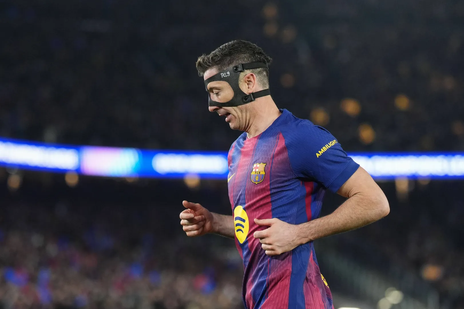 Robert Lewandowski. Fot. PAP/EPA/Siu Wu