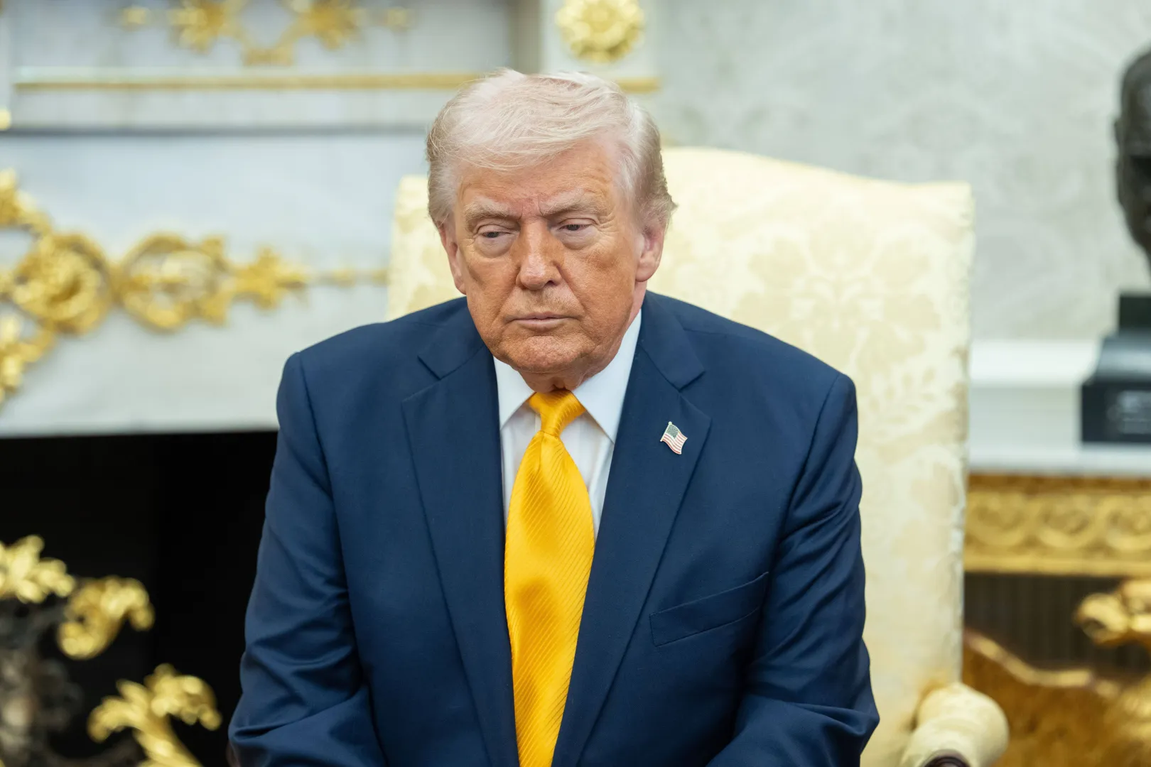 Дональд Трамп. Fot. PAP/EPA/Aaron Schwartz /POOL