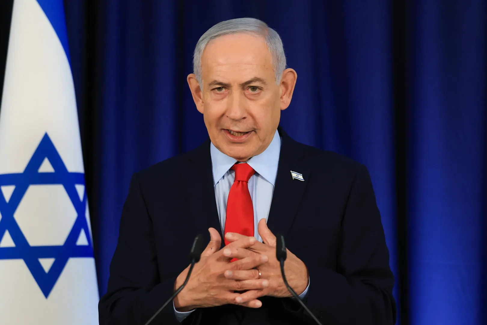 Benjamin Netanyahu Fot. PAP/EPA/RONEN ZVULUN